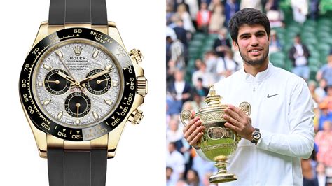 carlos alcaraz rolex deal|Carlos Alcaraz wore an insanely rare Rolex Daytona to accept his .